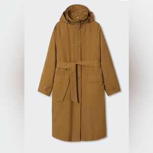 Mango Tan Trench Coat